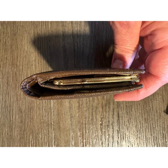 Burberry vintage Nova Check bi-fold wallet with clasp - Picture 3 of 7